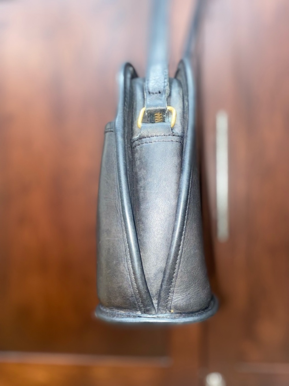 Coach Vintage Black “Oliver” Crossbody Bag GUC - Picture 5 of 16